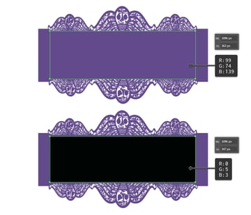 How to make the background logo shape