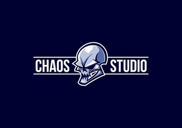 Evil Skull logo available on Envato Elements 