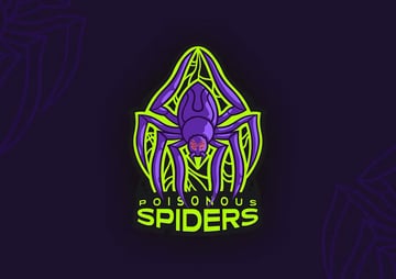 Poisonous spider logo available on Envato Elements 