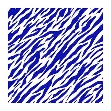 Blue tiger seamless pattern from Envato
