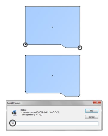 create blue folder 3