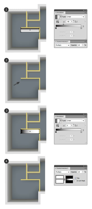 add shadow to wall 2