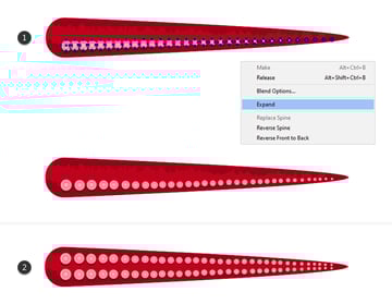 how to create all suckers on the tentacle brush