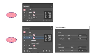 how to create the side view of the sucker shape 