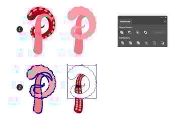 how to create the opacity mask shapes