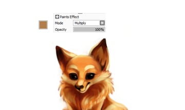 Adding shadows using multiply layer