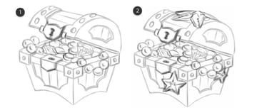 Further detailing of the sketch