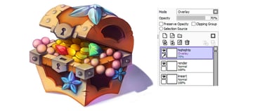 Adding overlay layer