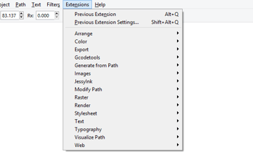 inkscape new extensions 091
