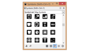 symbols menu inkscape