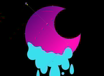 Use the interactive fill tool