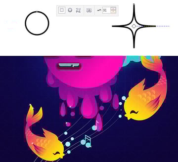 Create simple and cute sparkles