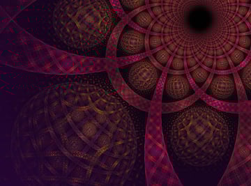 Colleen Fadgen shared one of her gorgeous fractal tile results from a tutorial by Stan Ragets