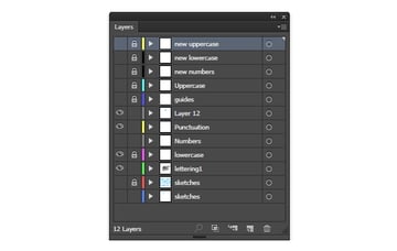 Organize objects into corresponding layers