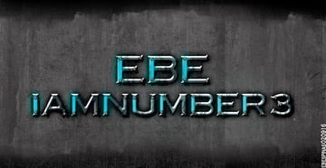 User Era shared their result from a futuristic text effect tutorial by Dylan Roberson