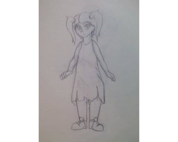 User Thorn shared their result from a cartoon figure drawing tutorial by Carlos Gomes Cabral