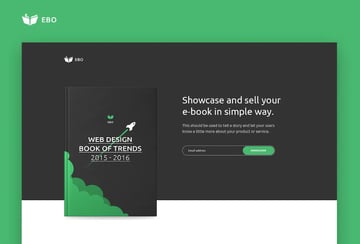 Ebo Ebook HTML template