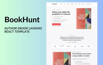 Bookhunt ebook HTML template