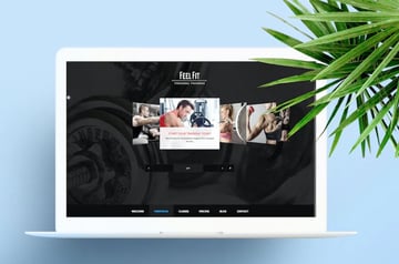 Personal Trainer website template