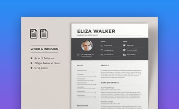 Resume Eliza - Professional Resume Template