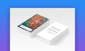Colorful Business Card