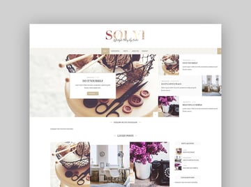 Slvi - An Elegant Lifestyle WordPress Blog Theme