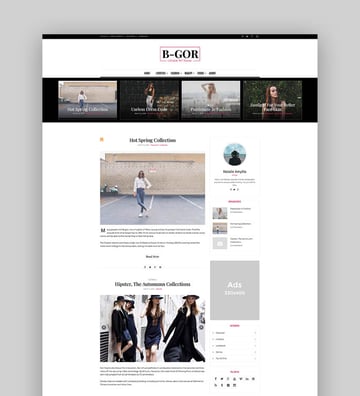 Bgor - A Lifestyle WordPress Theme 