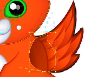 Adding Shading to Feathers