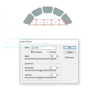 warp options for bricks