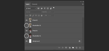 Making the layers invisible