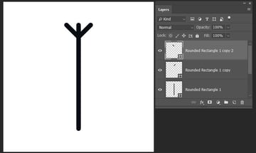 Moving the duplicate of the shape