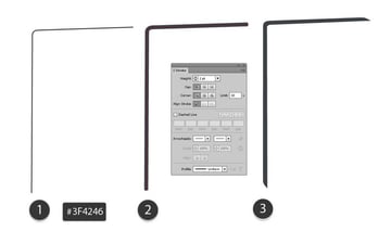 draw side with stroke