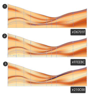 use mesh to draw final element