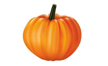 mesh pumpkin vector adobe illustrator photo-realistic