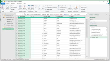 Combine and merge Excel files