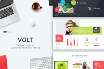 Volt PowerPoint template