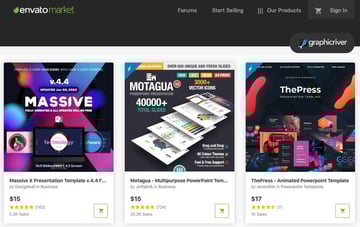 GraphicRiver PowerPoint Presentation Graphics