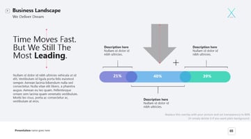 The X Note Arrow PowerPoint Graphics