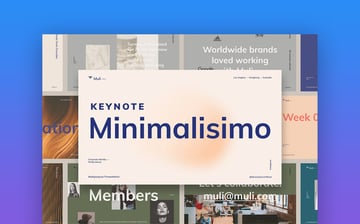Muli Minimalist Keynote template