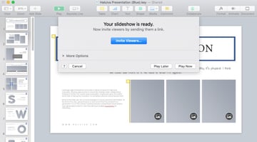 Share in Keynote Live