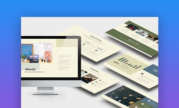 Minaski : Plantilla Keynote para plan de negocio de startup