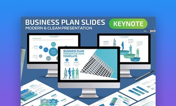 Versátil plantilla para plan de negocio