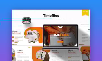 Timeflies calendar Google Slides
