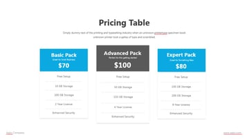 43 Pricing Starting With Agio Online PowerPoint Design