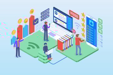 Customer loyalty graphic