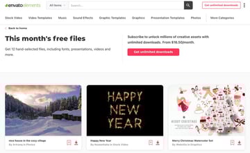 Envato Elements free files camo