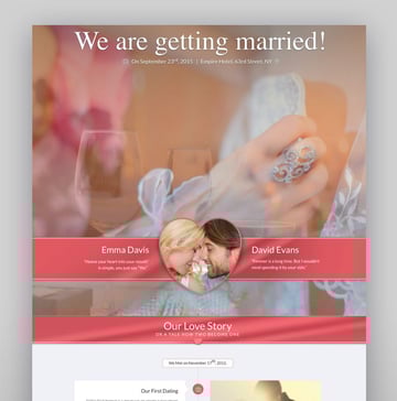 SayYes - WordPress Wedding Theme