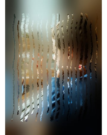 Effect after applying filters on water drips