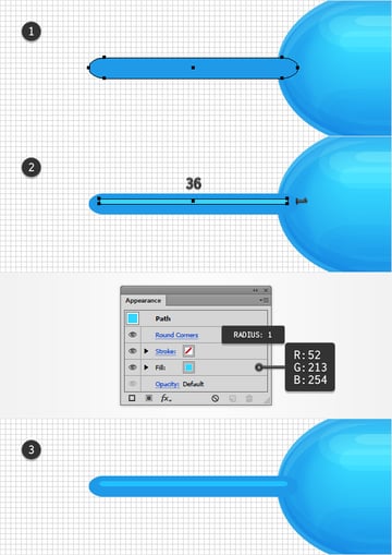 thin rounded rectangle