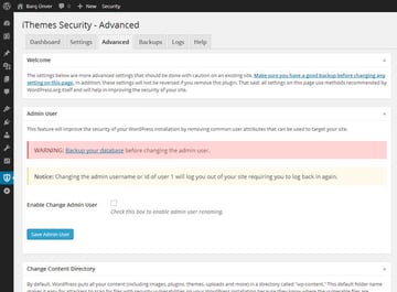 iThemes Security Advanced